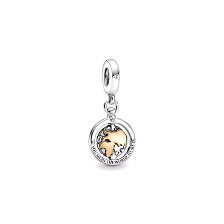 Charm You Mean the World de plata 925