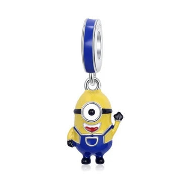 Charm Minion Bob de plata 925